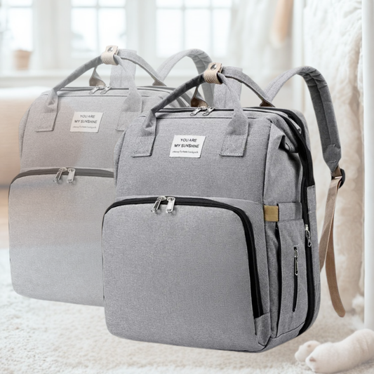 Sac à Dos Maman 3-en-1 avec Lit Bébé